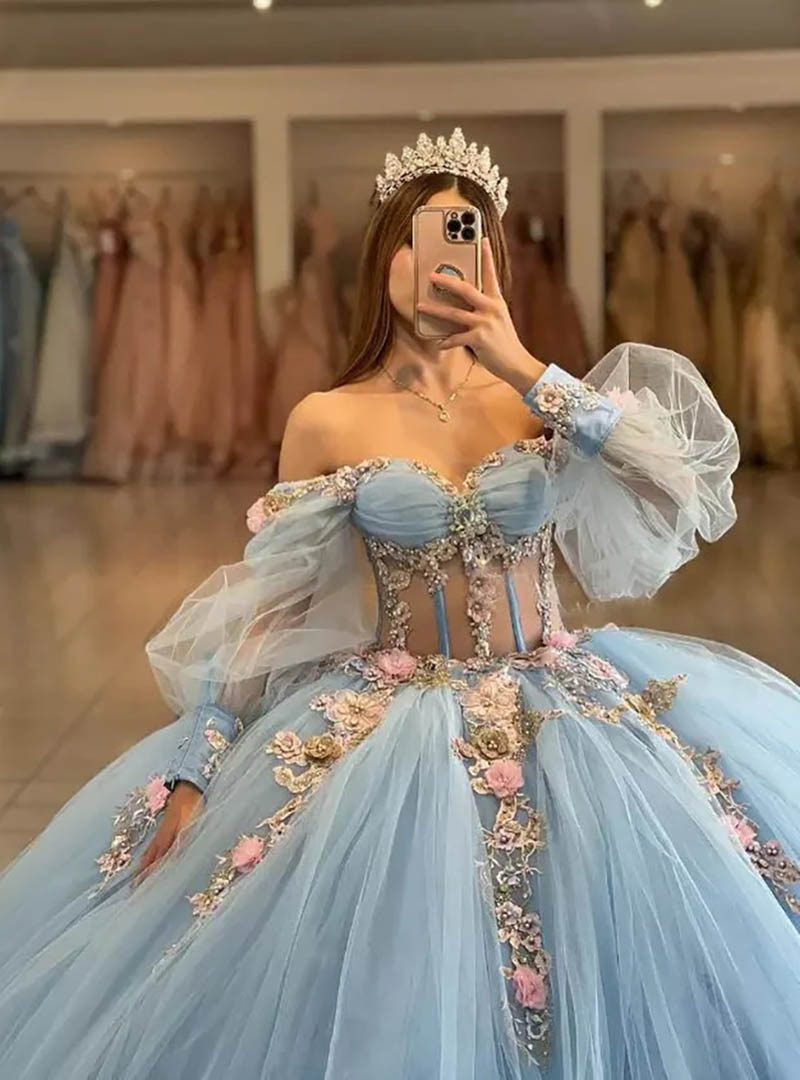 vestido para quinceañeras javiera