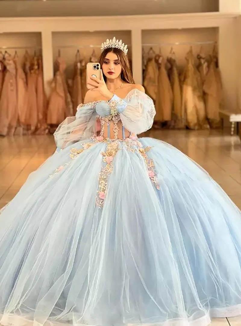 vestido quincerañeras modelo javiera